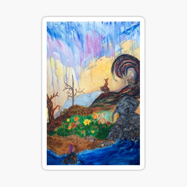 Creatures of Wonderment on Elephant Rock Sticker