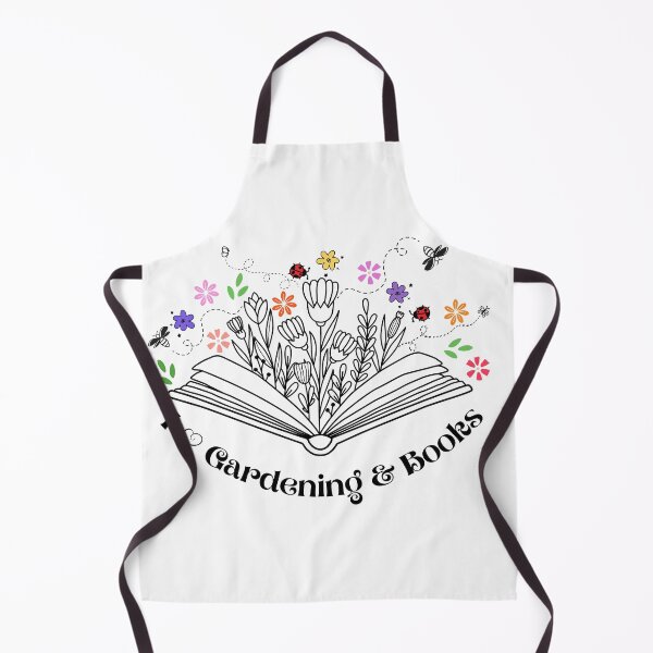 Item preview, Open-book Floral I Love Gardening and Books designed and sold by MochaMeli.