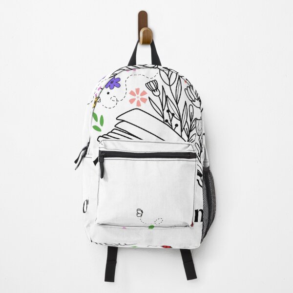 Item preview, Open-book Floral I Love Gardening and Books designed and sold by MochaMeli.