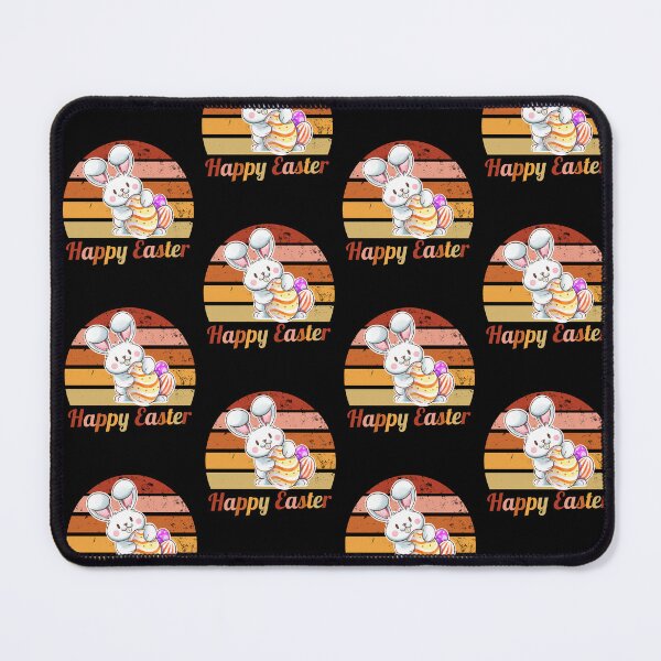 Item preview, Happy Easter ,Cute Easter Day Watercolor Bunny Retro Vintage Trendy Colorful Sunset Gift designed and sold by pedrored369.