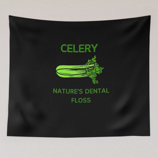 Item preview, Celery - Nature's Dental Floss designed and sold by DeversDesigns.