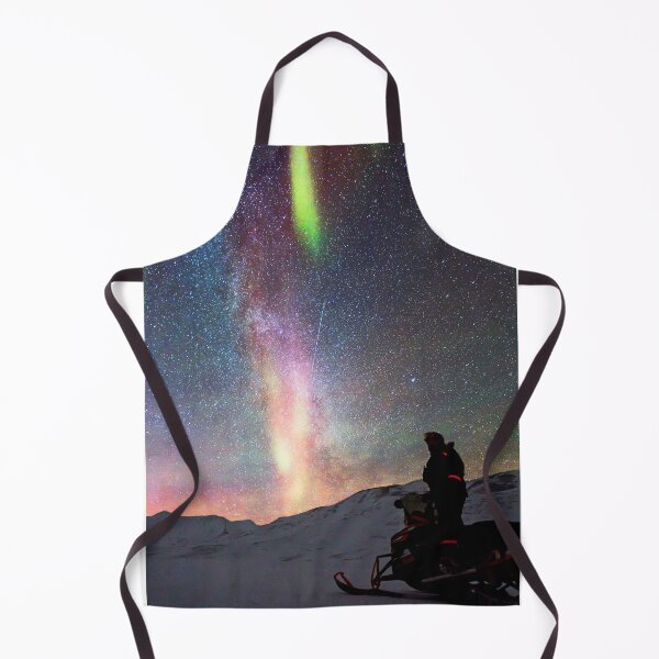 Item preview, Snowmobile and Northern Lights, Alaska designed and sold by AlaskaExtreme.