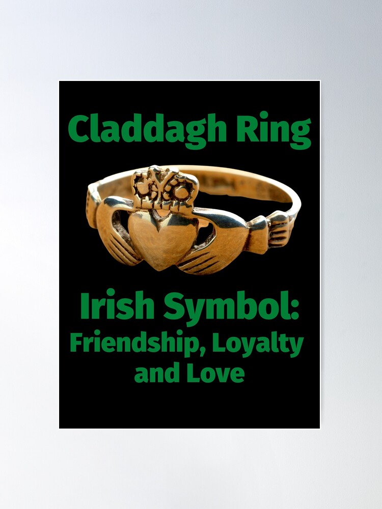 Friendship Claddagh Ring Symbolism Claddagh Ring Irish Symbol