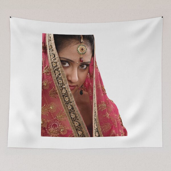 Item preview, Beautiful Desi Lady in red designed and sold by fouzy.
