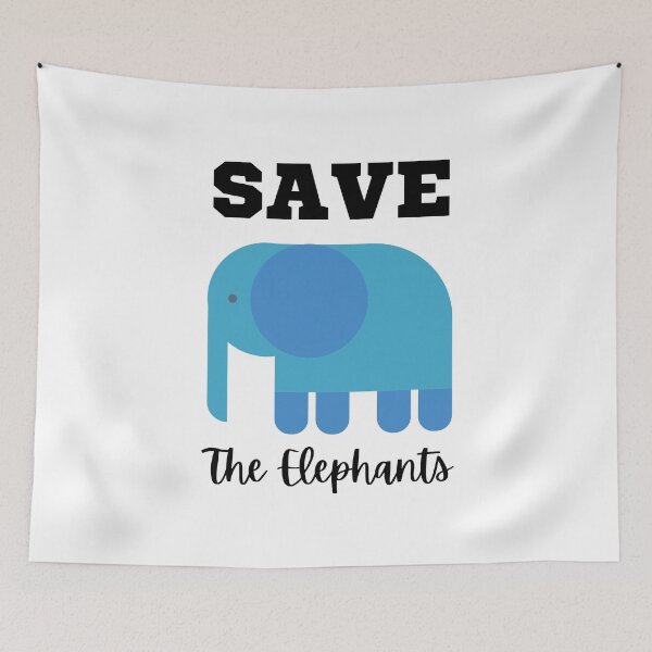 Item preview, Save Elephant designed and sold by theredsharp.