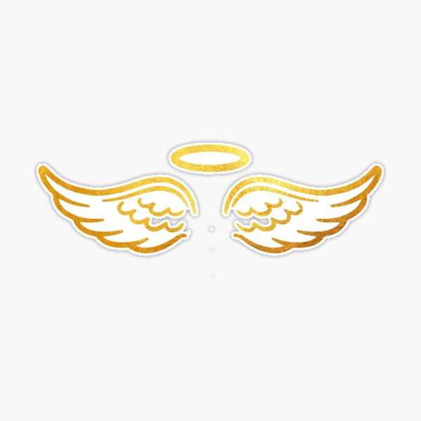 Gold wings clipart