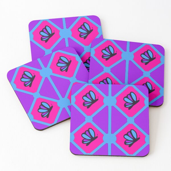 Item preview, Neon butterflies designed and sold by caseykayb.