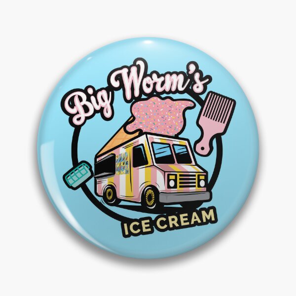 Item preview, BiG WORM'S iCE CREAM designed and sold by pineappledrippd.
