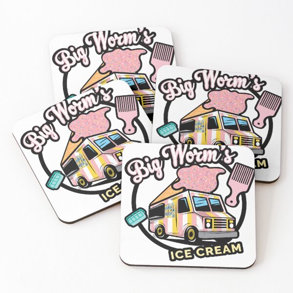 Item preview, BiG WORM'S iCE CREAM designed and sold by pineappledrippd.