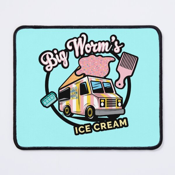 Item preview, BiG WORM'S iCE CREAM designed and sold by pineappledrippd.
