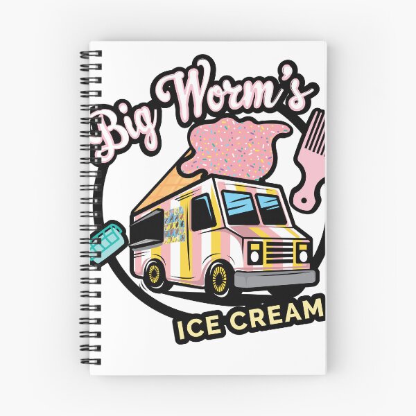 Item preview, BiG WORM'S iCE CREAM designed and sold by pineappledrippd.