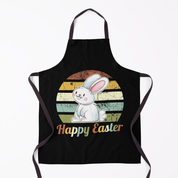 Item preview, Happy Easter ,Sweet Easter Day Watercolor Bunny Retro Vintage Trendy Cool Colorful Sunset Art designed and sold by pedrored369.