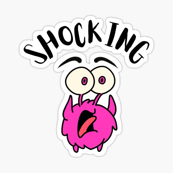 Shocking Sticker