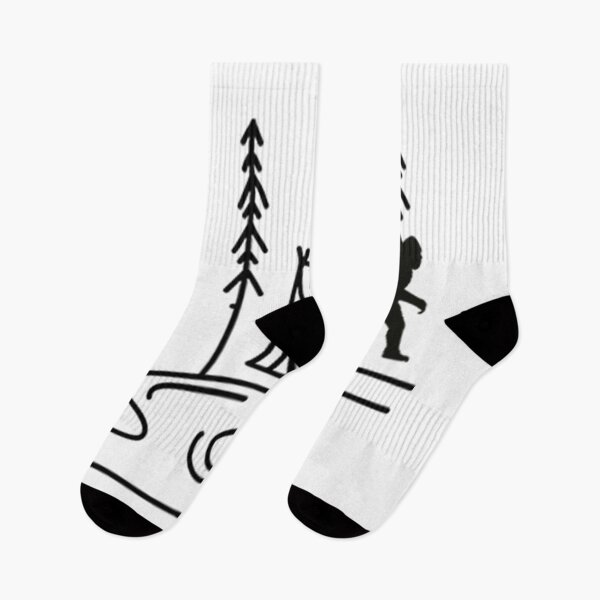 Item preview, Camping with Sasquatch designed and sold by NuciferaDesigns.