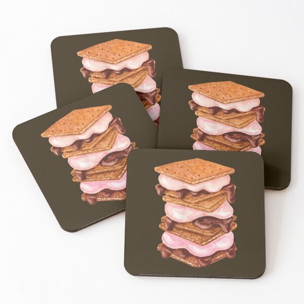 Item preview, Strawberry Marshmallow Chocolate Smores designed and sold by Alicia Chee.