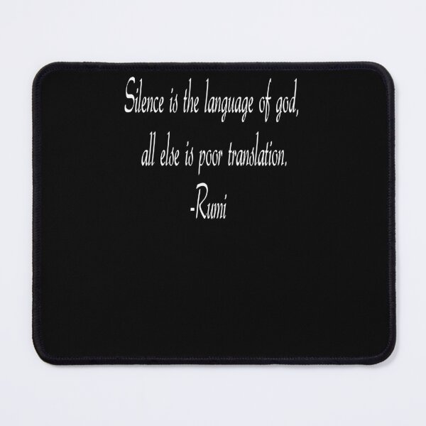 Item preview, Silence is the language of God designed and sold by aginlow.