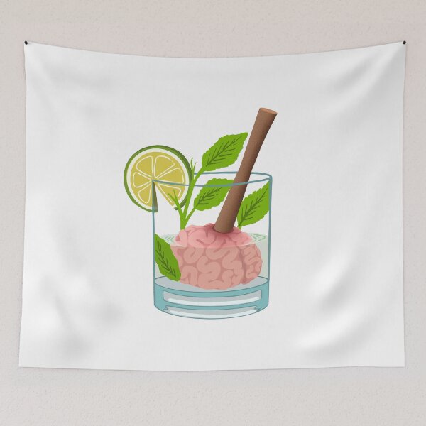 Item preview, Brain Muddle designed and sold by A Dark Slice of the Moon.
