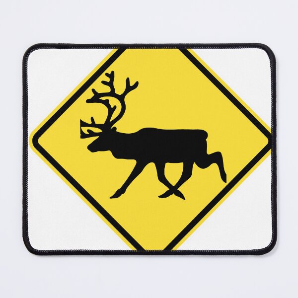 Item preview, Caribou Crossing Sign designed and sold by AlaskaExtreme.