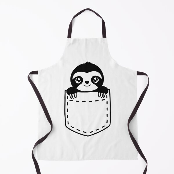 Item preview, Cute Sloth in a Pocket designed and sold by YaliliArt.