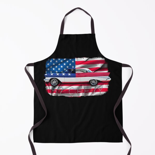Item preview, 1957 57 Chevy Chevrolet SS US USA American Flag designed and sold by AGED Limited.