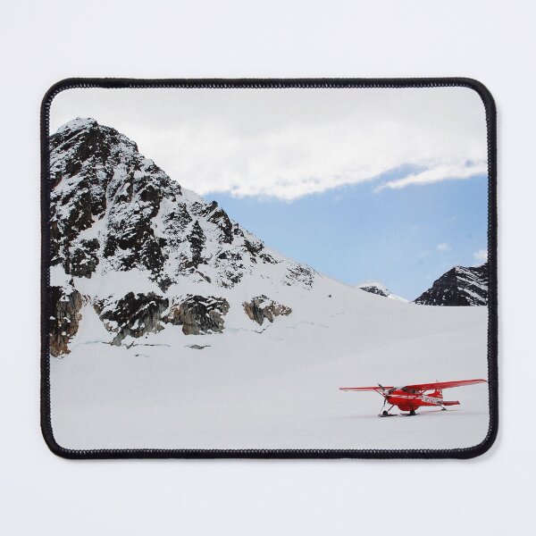 Item preview, Ski Plane, Landing on a Glacier, Denali National Park, Alaska designed and sold by AlaskaExtreme.
