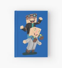 Cuaderno de tapa dura Dantdm & Dr Trayaurus - Dantdm el minecraft de diamantes