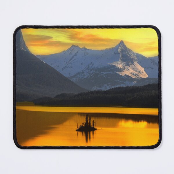 Item preview, Alaska Sunset Scene with Snowy Mountains designed and sold by AlaskaExtreme.