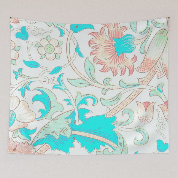 Item preview, Red Blue Green Floral Lodden Pattern designed and sold by fowons.