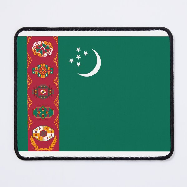 Item preview, Turkmenistan Flag- Designs created with the flag of Turkmenistan! designed and sold by AlaskaExtreme.