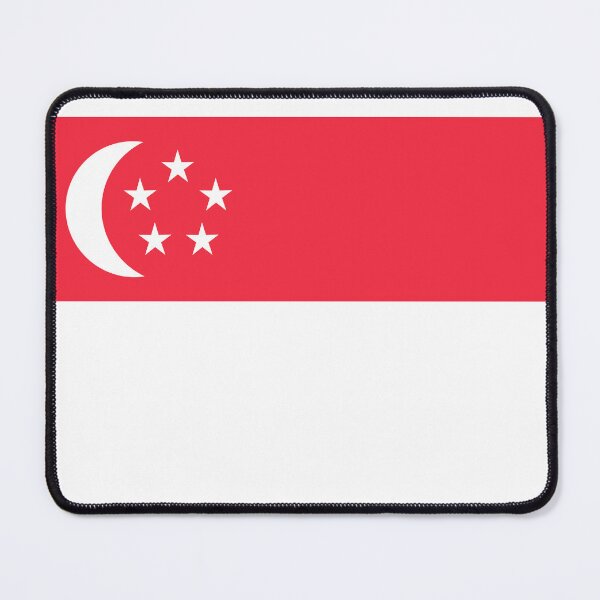Item preview, Singapore Flag- Design based on the Singapore flag! designed and sold by AlaskaExtreme.