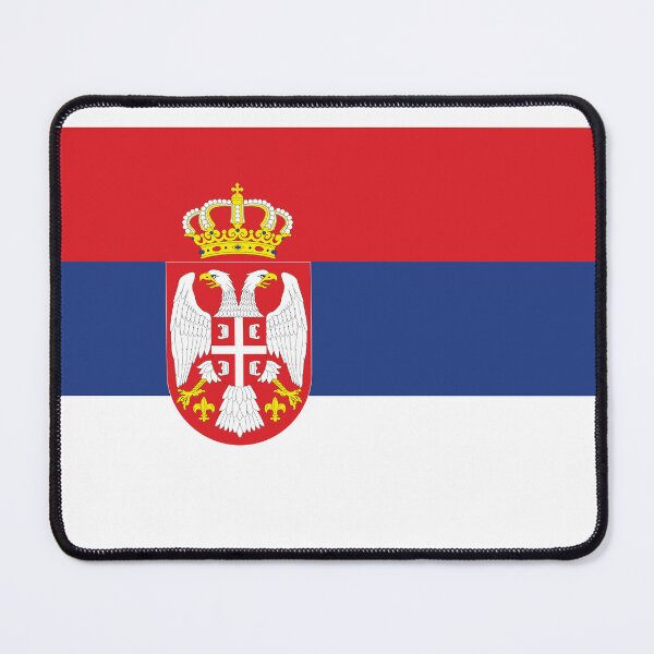 Item preview, Serbian Flag- Show your love for Serbia! designed and sold by AlaskaExtreme.