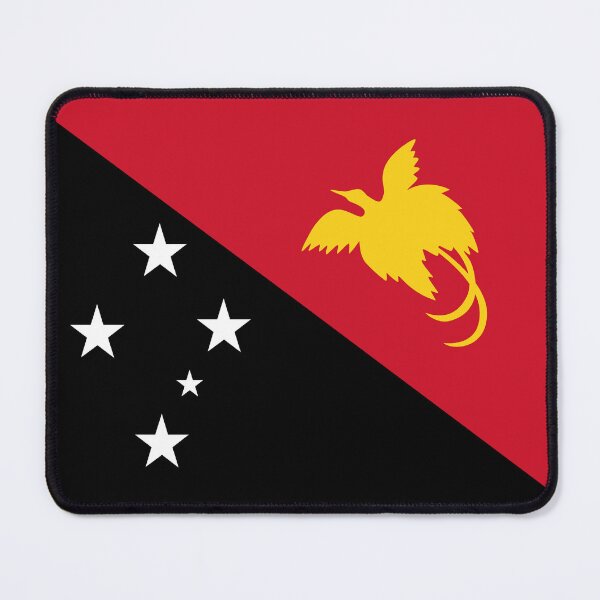 Item preview, Papua New Guinea Flag- Show your love for Papua New Guinea! designed and sold by AlaskaExtreme.