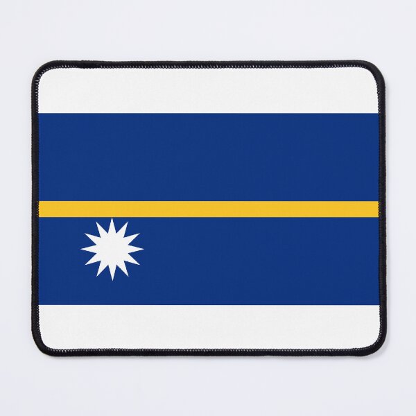 Item preview, Nauru Flag- Show your love for Nauru! designed and sold by AlaskaExtreme.