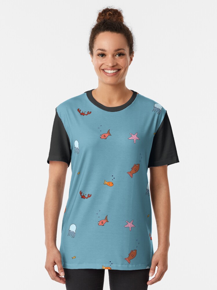 Alternate view of Oceanlife Graphic T-Shirt