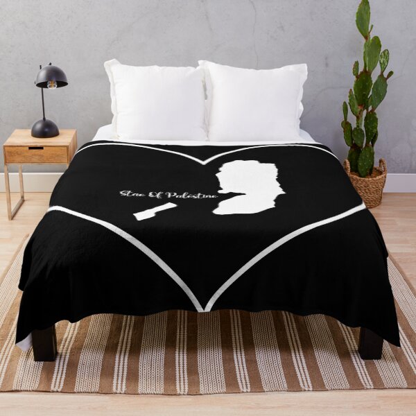 Item preview, Black heart Palestine map designed and sold by Astralia.