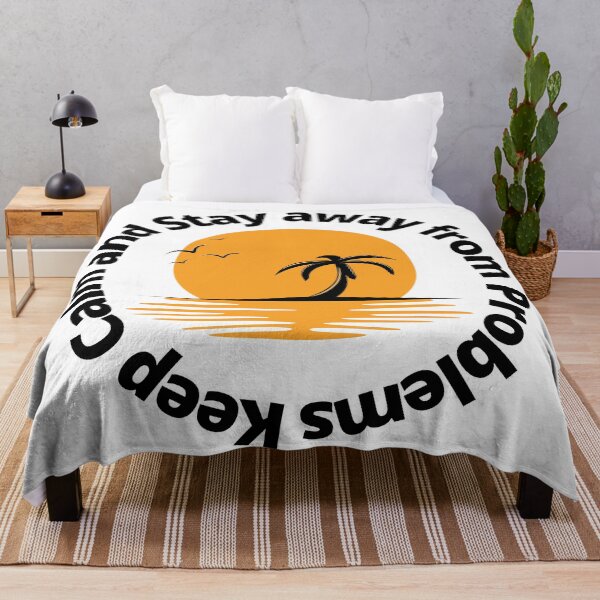 Item preview, Keep Calm And Stay Away From Problems Funny designed and sold by CreacionsMeraki.