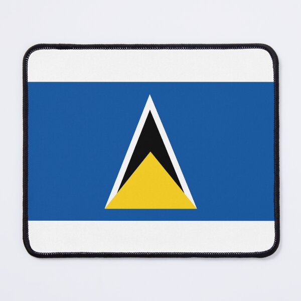 Item preview, Saint Lucia Flag- Show your love for Saint Lucia! designed and sold by AlaskaExtreme.