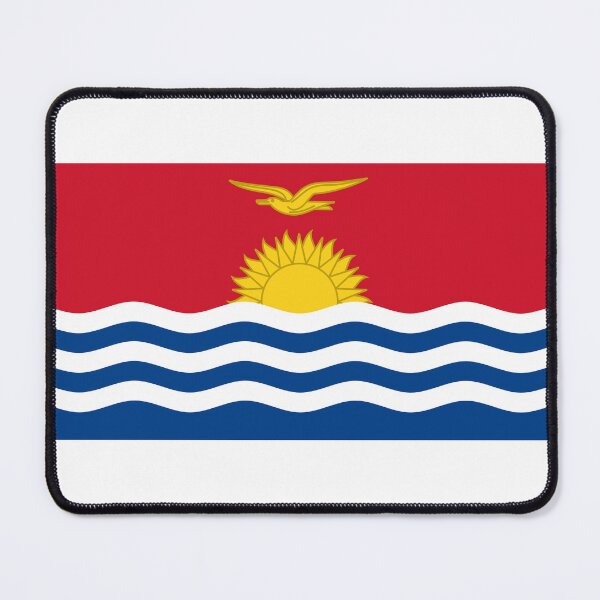 Item preview, Kiribati Flag- Check out this great design created from the Kiribati flag! designed and sold by AlaskaExtreme.