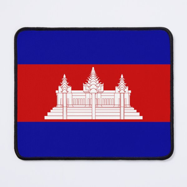 Item preview, Cambodian Flag- Show your love for Cambodia! designed and sold by AlaskaExtreme.