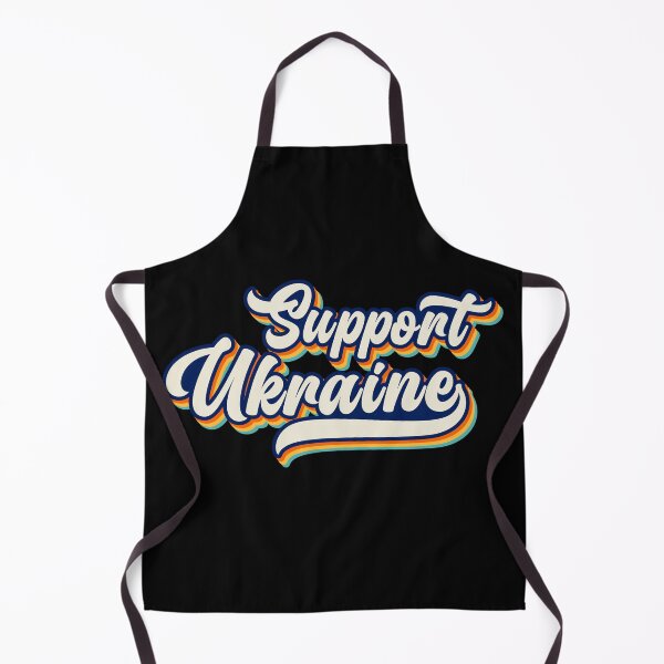 Item preview, Support Ukraine Old Blue Green Typography Phrase designed and sold by Vasabi88.