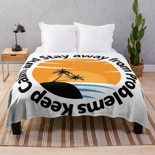 Item preview, Keep Calm And Stay Away From Problems Funny designed and sold by CreacionsMeraki.
