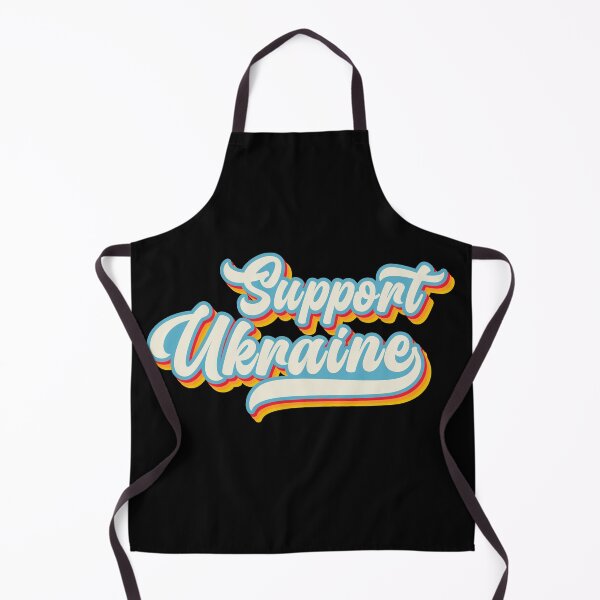 Item preview, Support Ukraine Old Blue Red Typography Phrase designed and sold by Vasabi88.