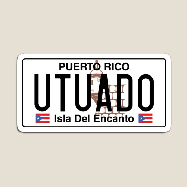 Item preview, PR Plate - Utuado designed and sold by snxworld.