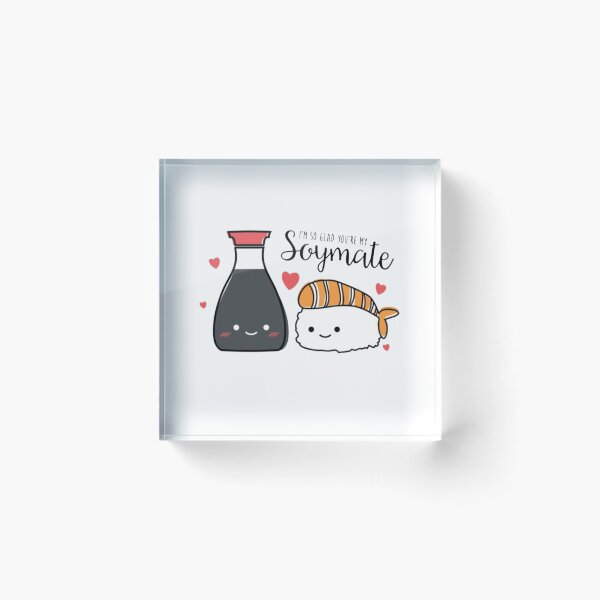Item preview, I'm So Glad You're My SOYMATE designed and sold by CamrinDushop.