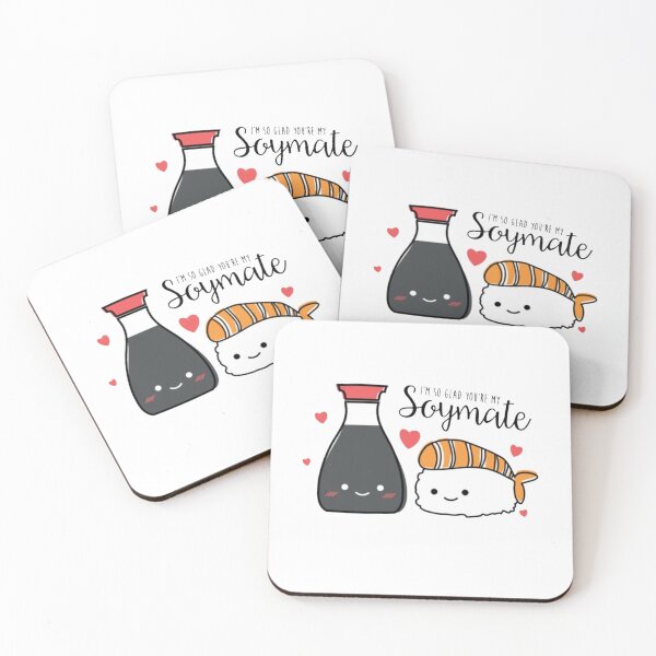 Item preview, I'm So Glad You're My SOYMATE designed and sold by CamrinDushop.