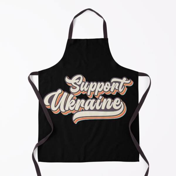 Item preview, Support Ukraine Old Brown Red Typography Phrase designed and sold by Vasabi88.