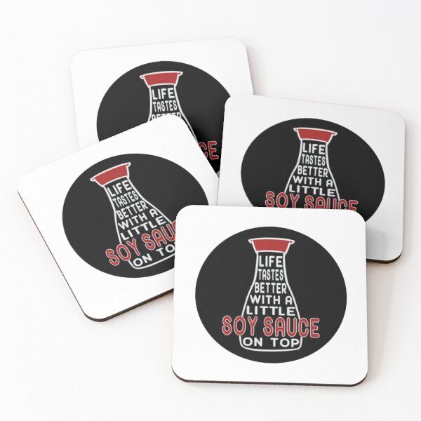 Item preview, Life Tastes Better With a Little Soy Sauce on Top sauce designed and sold by CamrinDushop.