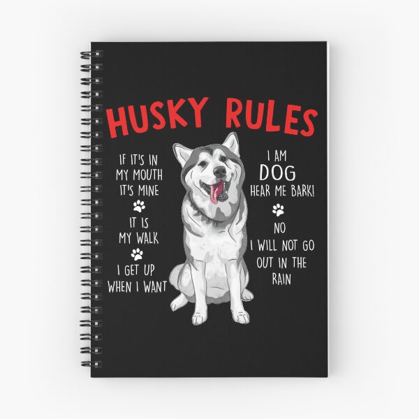 Item preview, Husky Rules - Funny Husky Lover Gifts designed and sold by SunsetGloww.