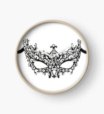 50 Shades Darker Masque Clock