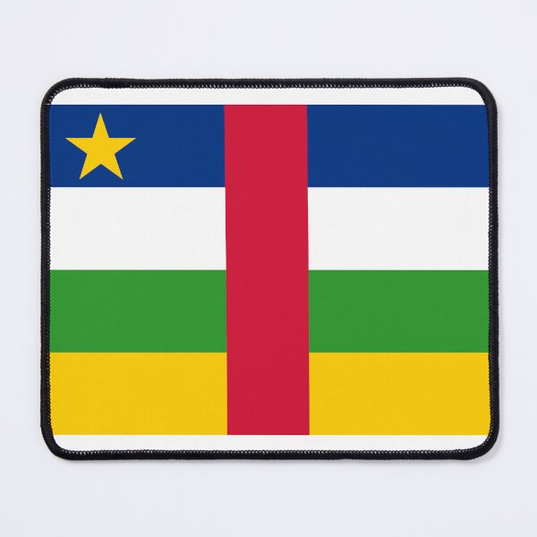 Item preview, The Central African Republic Flag designed and sold by AlaskaExtreme.